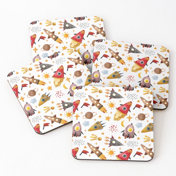 Item preview, Whimsical Rockets and Cosmic Sunshine designed and sold by Sashaqumafa.
