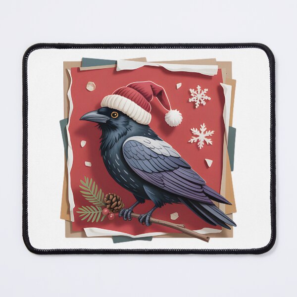 Item preview, Crow Christmas designed and sold by JessArty ⭐⭐⭐⭐⭐.