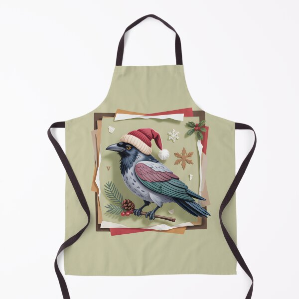 Item preview, Crow Christmas designed and sold by JessArty ⭐⭐⭐⭐⭐.