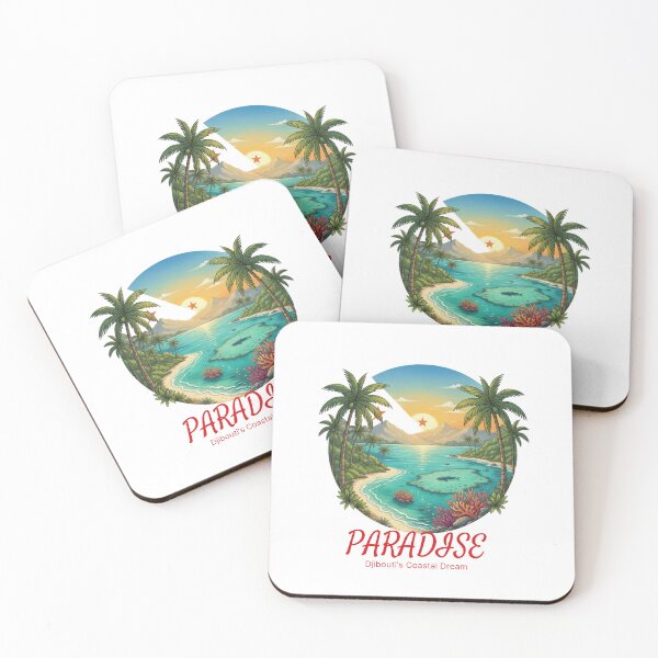 Item preview, Djibouti paradise — Horn of Africa Pride Design designed and sold by DjibProp.