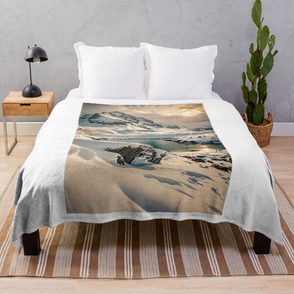 Item preview, Snow Mountains Cloudy Skies Photographic Print designed and sold by Mother-Nature65.