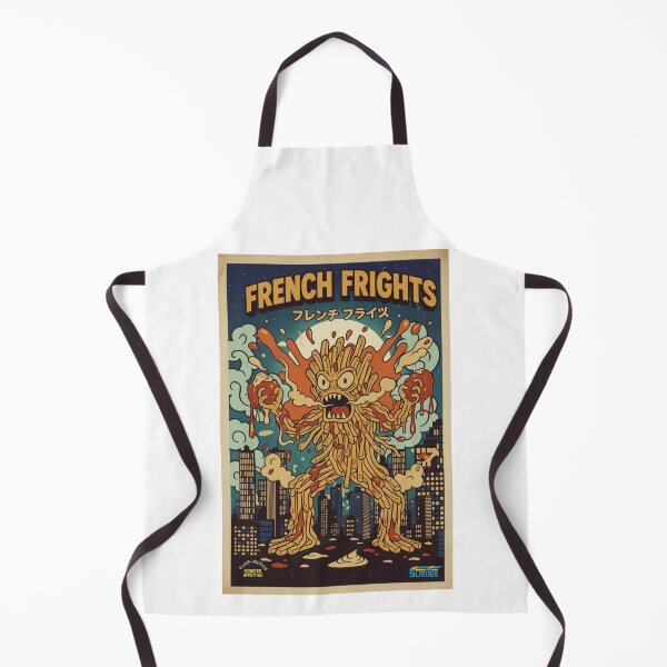 Item preview, Midnight French Frights Kaiju Attack designed and sold by SlanTee.