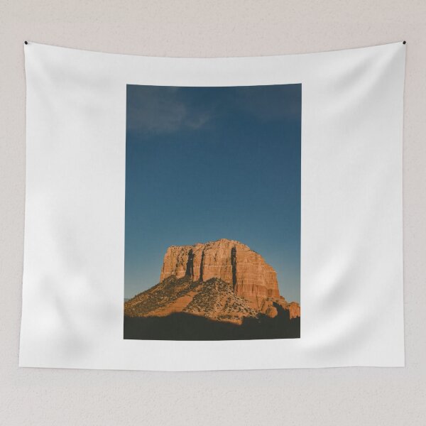 Item preview, Desert Mountain Deep Blue Sky Photographic Print designed and sold by Mother-Nature65.