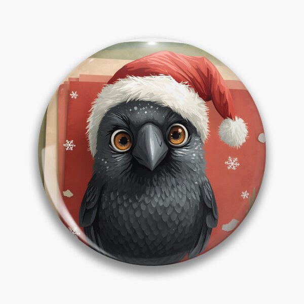 Item preview, Crow Christmas designed and sold by JessArty ⭐⭐⭐⭐⭐.