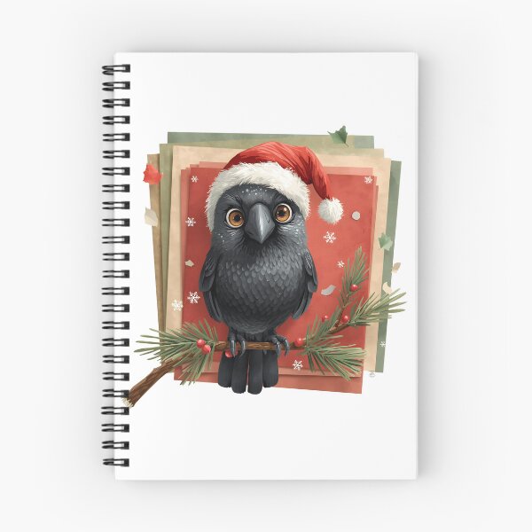 Item preview, Crow Christmas designed and sold by JessArty ⭐⭐⭐⭐⭐.