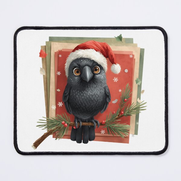 Item preview, Crow Christmas designed and sold by JessArty ⭐⭐⭐⭐⭐.