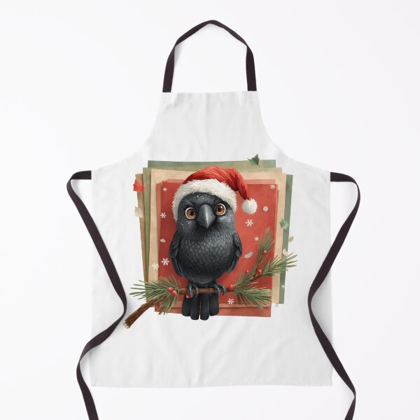 Item preview, Crow Christmas designed and sold by JessArty ⭐⭐⭐⭐⭐.
