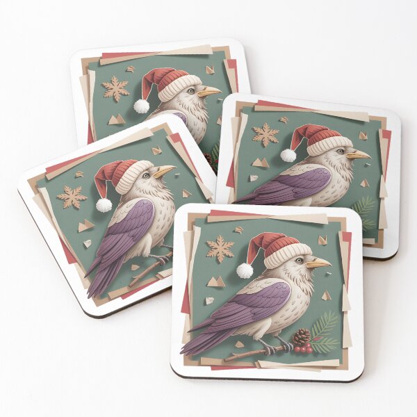 Item preview, Crow Christmas designed and sold by JessArty ⭐⭐⭐⭐⭐.