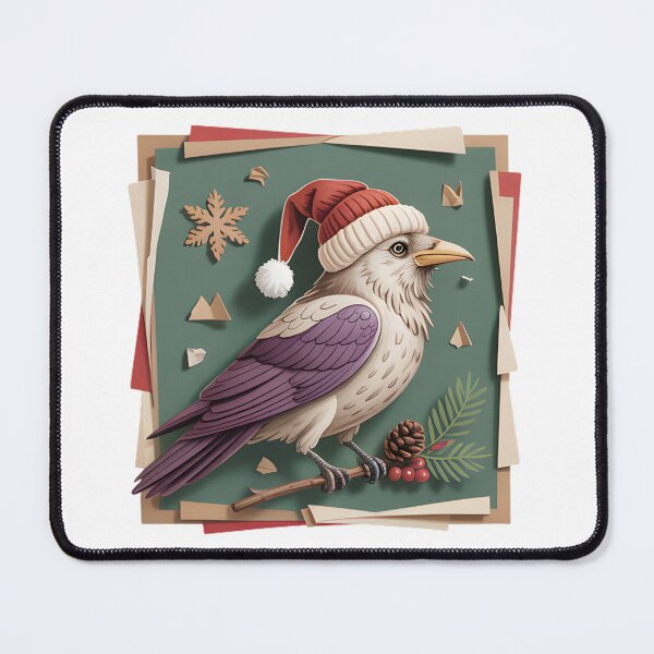Item preview, Crow Christmas designed and sold by JessArty ⭐⭐⭐⭐⭐.