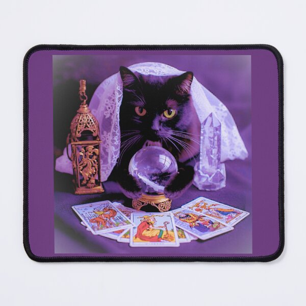 Item preview, Mystical Black Cat Fortune Teller designed and sold by Naturich.