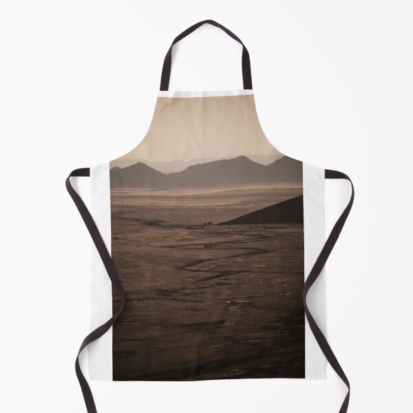 Item preview, Desert Tracks Misty Horizon Photographic Print designed and sold by Mother-Nature65.