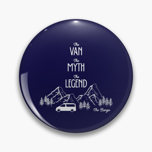 Item preview, The van, the myth, the legend, the bongo - white with transparent background designed and sold by LocalOddball.