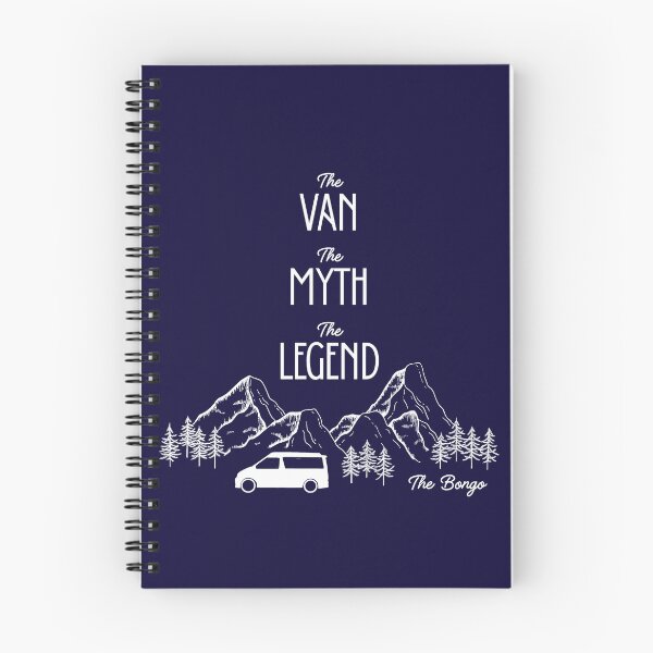 Item preview, The van, the myth, the legend, the bongo - white with transparent background designed and sold by LocalOddball.