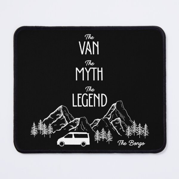 Item preview, The van, the myth, the legend, the bongo - white with transparent background designed and sold by LocalOddball.