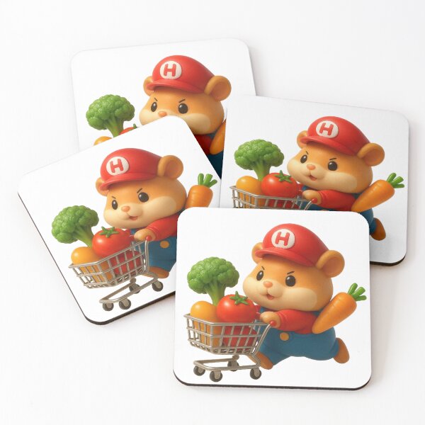 Item preview, Hamster at the Epic Supermarket designed and sold by ReineDingo.