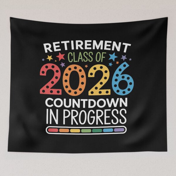 Item preview, Retirement Class Of 2026 Countdown In Progress designed and sold by Veroniadic.