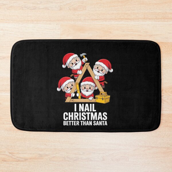Item preview, Roofer Craftsman Santa Christmas designed and sold by Veroniadic.