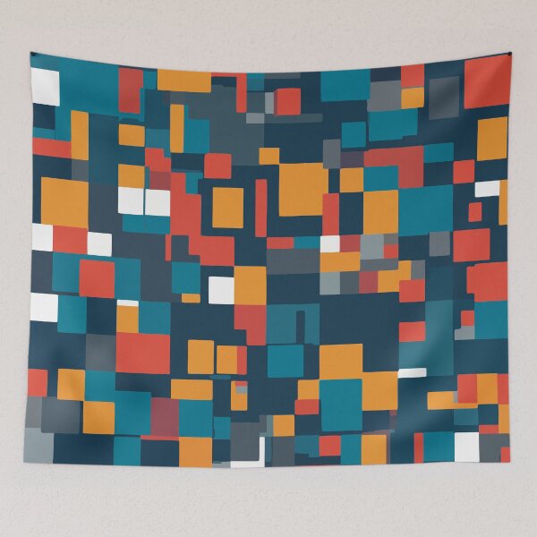 Item preview, Abstract Design with Squares designed and sold by GeoMuser.