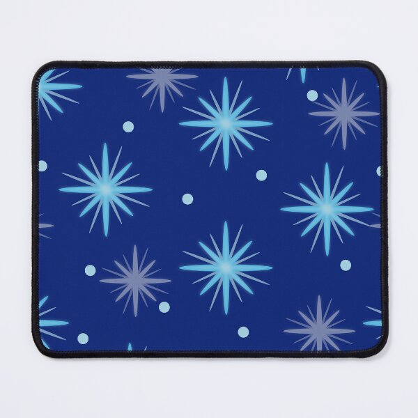 Item preview, Seamless Winter Starburst & Snowflake Pattern designed and sold by Woolpixel.