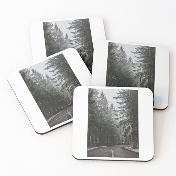 Item preview, Highway Through Trees Photographic Print designed and sold by Mother-Nature65.