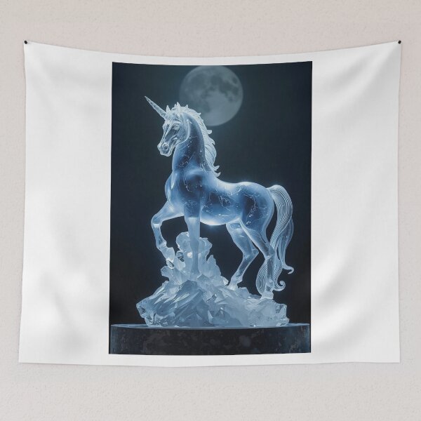 Item preview, Crystal unicorn designed and sold by FutureWorldArt.