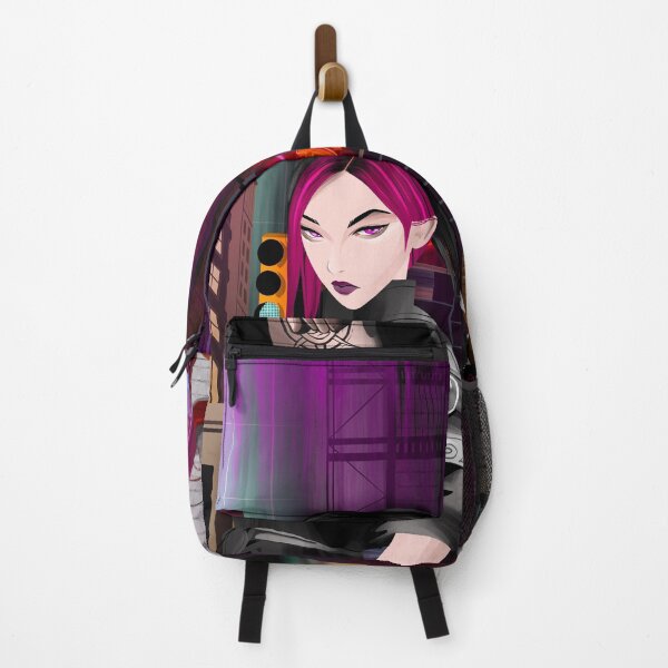 Item preview, Neon Ronin – Cyberpunk Samurai Girl designed and sold by Libellule Senseï.