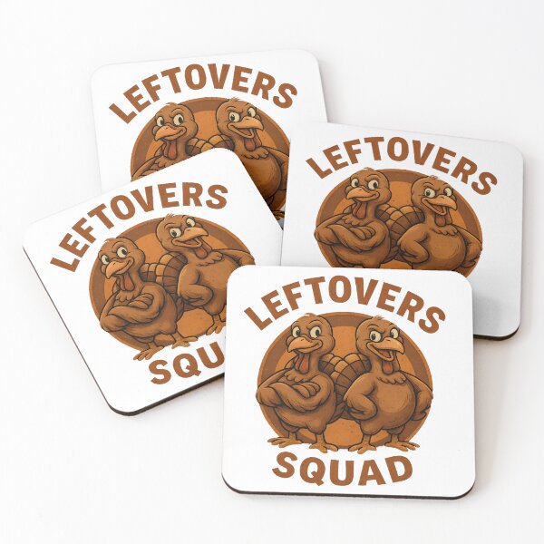 Item preview, Leftovers Squad – Funny Thanksgiving Turkeys designed and sold by SoulenCify.