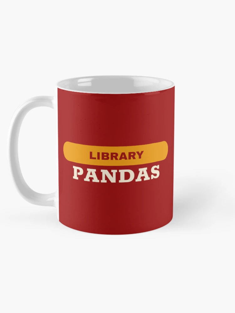 Thumbnail 5 of 6, Coffee Mug, Hello World Python Code-Pandas designed and sold by FridPix.