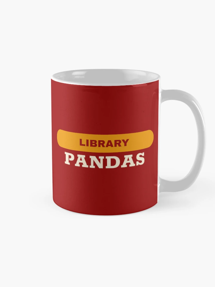 Thumbnail 3 of 6, Coffee Mug, Hello World Python Code-Pandas designed and sold by FridPix.