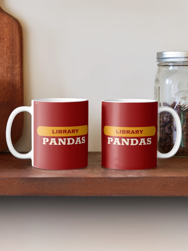 Thumbnail 2 of 6, Coffee Mug, Hello World Python Code-Pandas designed and sold by FridPix.