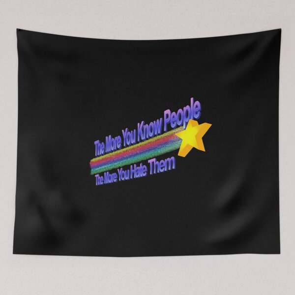 Item preview, Funny Retro Rainbow Star Message designed and sold by Oniyasha.