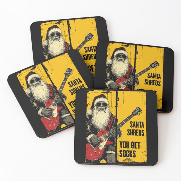 Item preview, Santa Shreds – Rocking Santa designed and sold by drizzd.