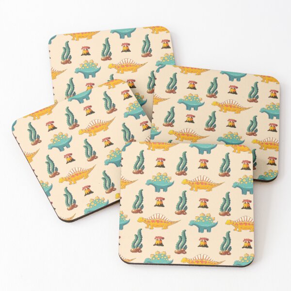 Item preview, Colorful Dinosaurs and Fiery Volcanoes designed and sold by Sashaqumafa.