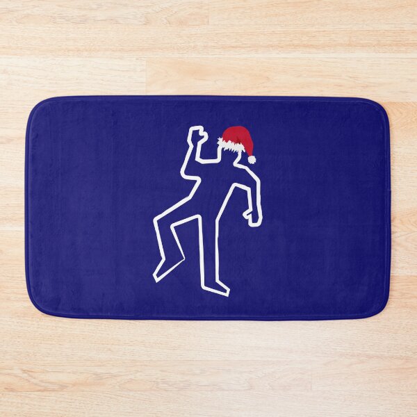 Item preview, Christmas Dead Fred Chalk Outline designed and sold by ForensicMinds.