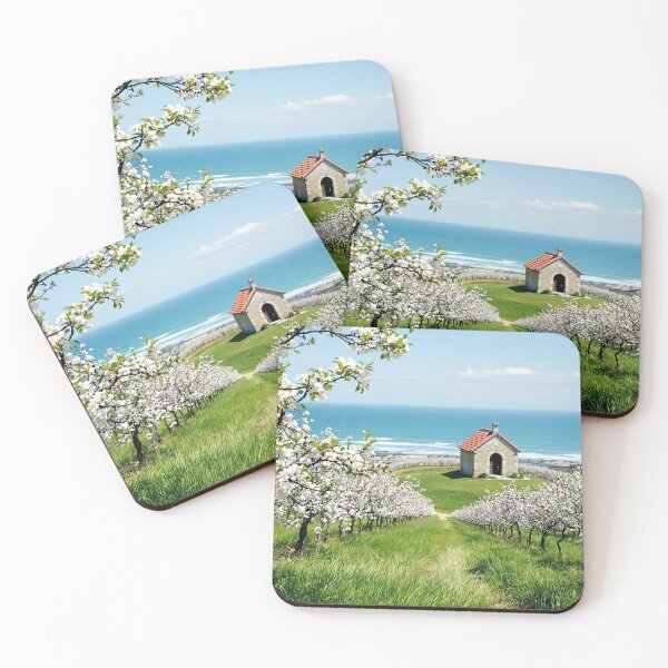 Item preview, Normandy coast and apple orchard designed and sold by jefboutique6150.