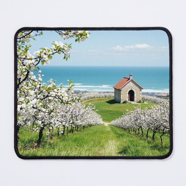 Item preview, Normandy coast and apple orchard designed and sold by jefboutique6150.