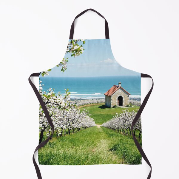 Item preview, Normandy coast and apple orchard designed and sold by jefboutique6150.