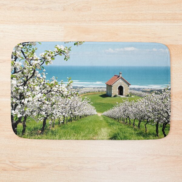 Item preview, Normandy coast and apple orchard designed and sold by jefboutique6150.