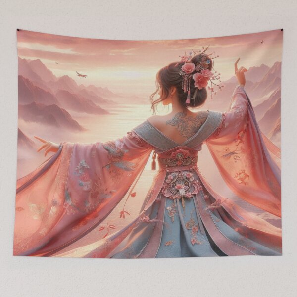Item preview, Dawn of the Celestial Blossom designed and sold by calmgarden.