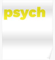 Your Friendly Psychic Tshirt Design Real detectives Poster
