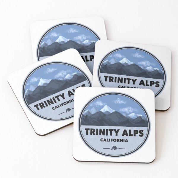 Item preview, Trinity Alps California Camping designed and sold by Esskay Designs.