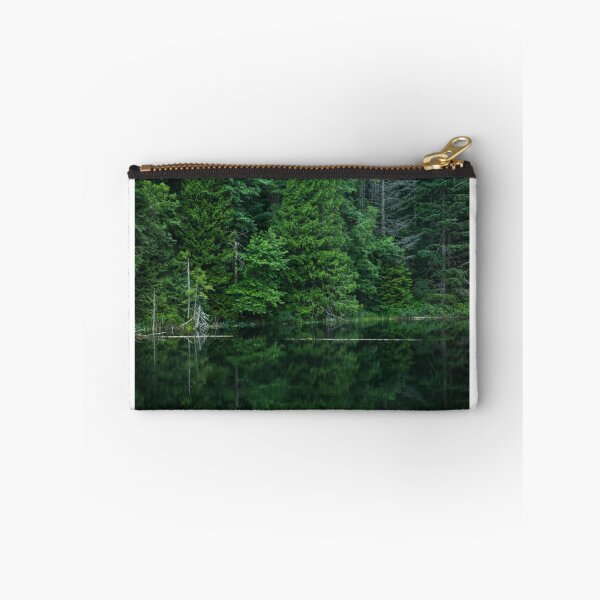 Item preview, Green Forest Trees Lake Reflection Photographic Print designed and sold by Mother-Nature65.