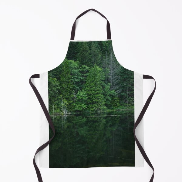 Item preview, Green Forest Trees Lake Reflection Photographic Print designed and sold by Mother-Nature65.