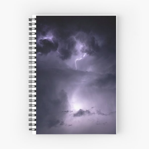 Item preview, Purple Cloudy Sky Lightning Photographic Print designed and sold by Mother-Nature65.