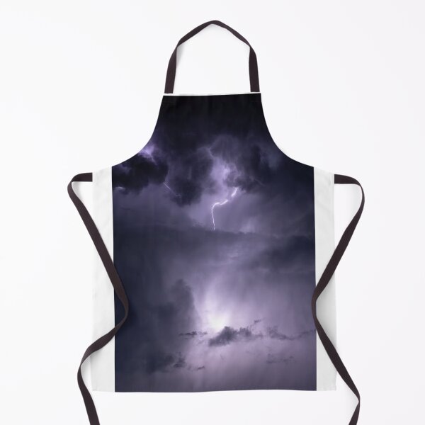 Item preview, Purple Cloudy Sky Lightning Photographic Print designed and sold by Mother-Nature65.