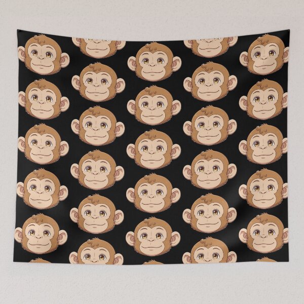 Item preview, The happy monkey designed and sold by DesignsMjB.