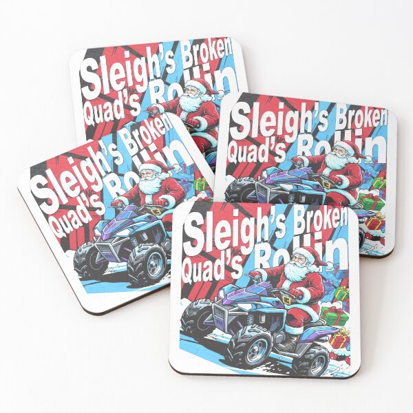 Item preview, Sleigh's Broken - Quad's Rollin designed and sold by Concept-Hub.