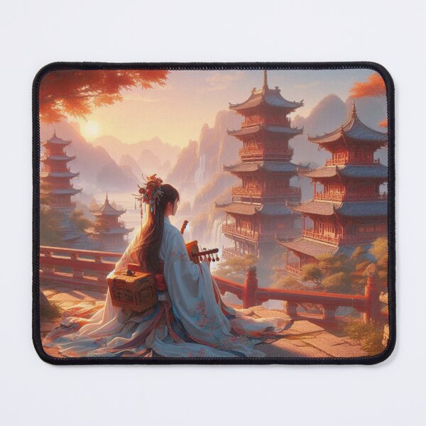Item preview, Echoes Beneath the Golden Peaks designed and sold by calmgarden.