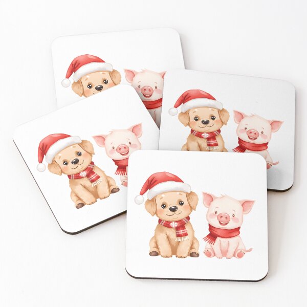 Item preview, Holiday Winter Animal Art with Snow designed and sold by naragon4289.