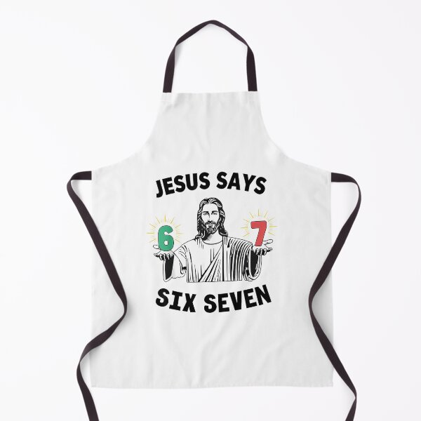 Item preview, 67 Jesus Says Six Seven Christian Meme designed and sold by TalalosART.